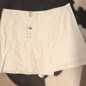 Abercrombie Linen Skort Shorts Skirt